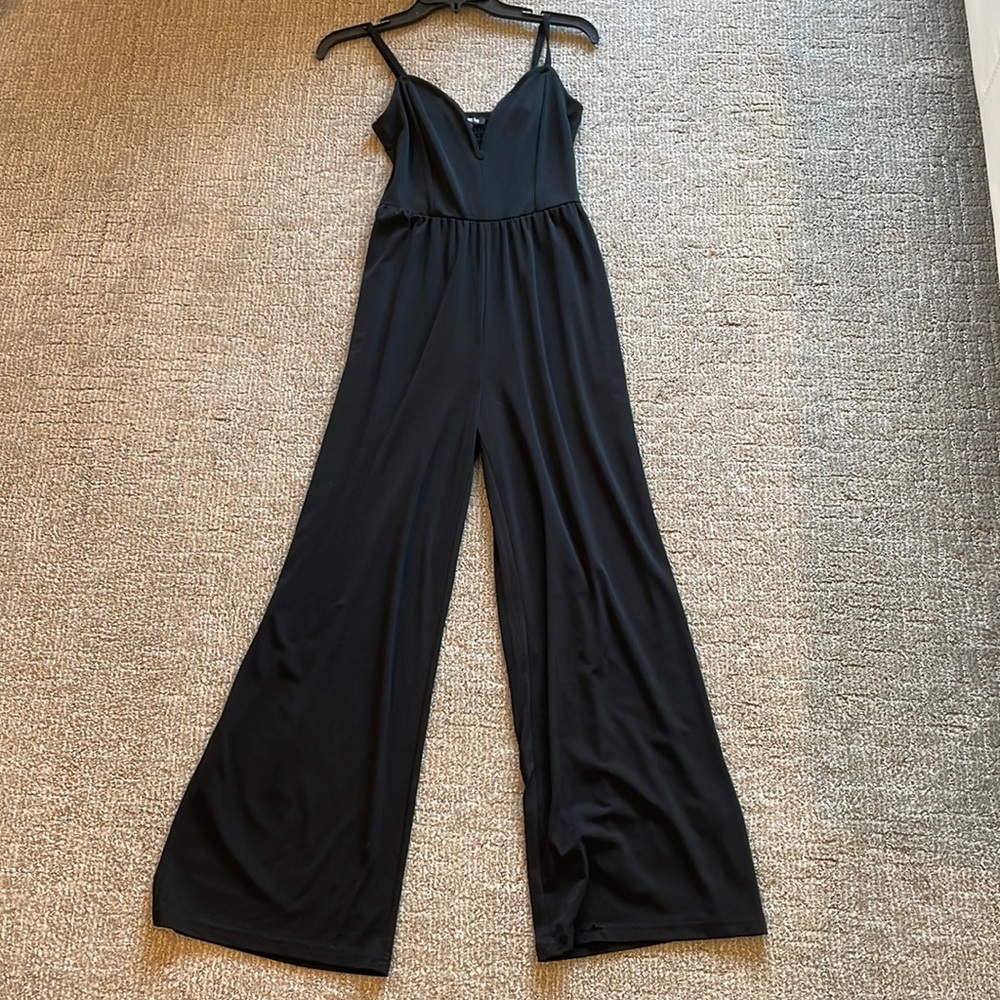 Black Long Pant Jumpsuit
